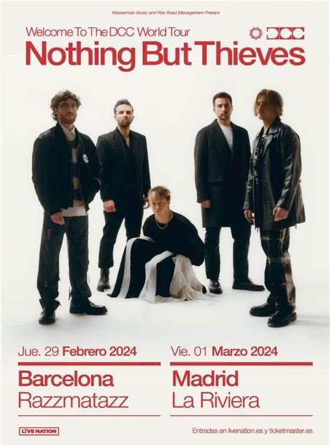 Nothing But Thieves Announces Concerts In Barcelona And Madrid Loffmusic