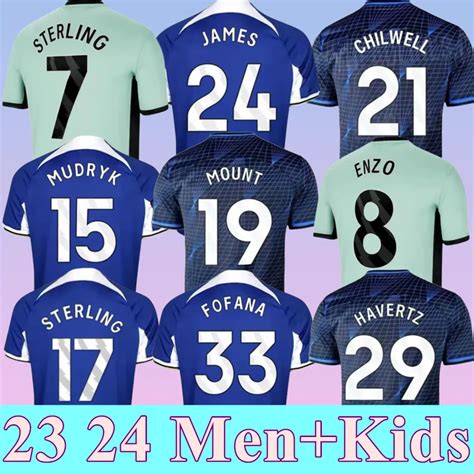 23 24 ENZO CFC NKUNKU Camisetas De Fútbol COLECCIÓN MUDRYK GALLAGHER