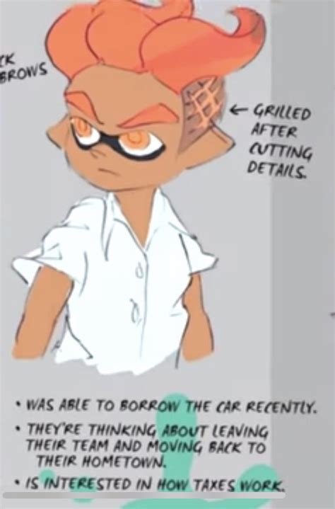 Heres Something I Noticed In The Official Second Splatoon Art Book R