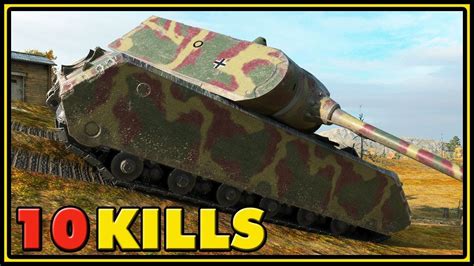 Maus 10 Kills 10 9K Dmg World Of Tanks Gameplay YouTube