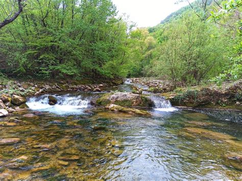 River Cvrcka Kotor Varo Bosnia And Herzegovina Waterfall Landscape