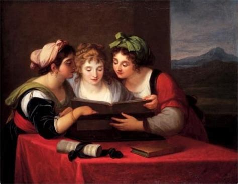 Three Singers Angelica Kauffman WikiArt Org Angelica Kauffmann