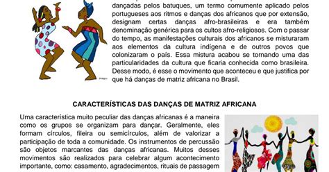 Atividade Ed Fisica Dan As Africanas Tudo Sala De Aula Pdf