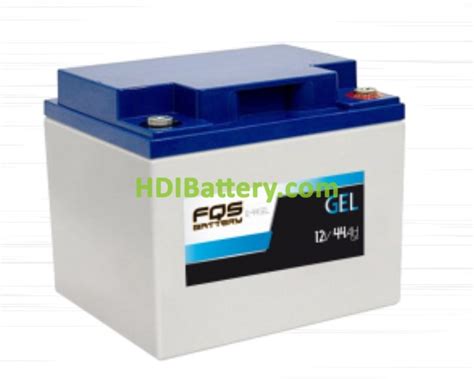 Batería de Gel ciclo profundo FQS12 44GEL FQS Battery 12 Voltios 44