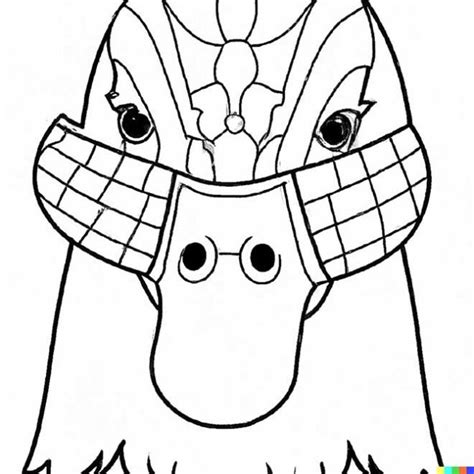 Mascara De Pata Para Imprimir - 27+ Desenhos de Máscara de Pato para Imprimir e Colorir/Pintar