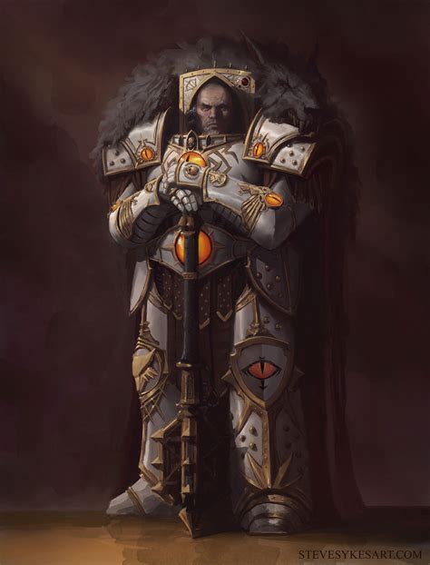 The Warmaster Art By Stephen Sykes 40K Gallery