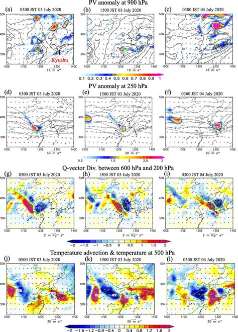 Potential Vorticity Anomalies Color Shading Pvu Geopotential Height