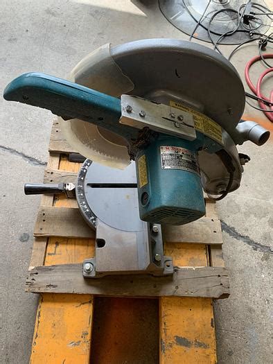 Used Makita Ls1440 14 Miter Saw For Sale At John G Weber Co Inc