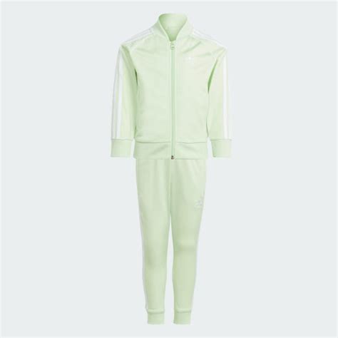 Adidas Adicolor Sst Track Suit Green Free Shipping With Adiclub