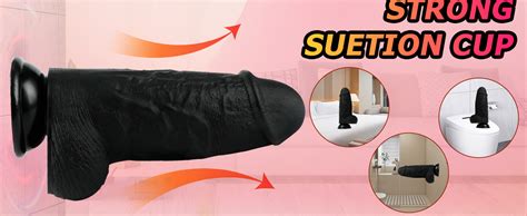 Thrusting Dildo With Honey Suction Strap On Realistic Sex Toy For Men Women Couples
