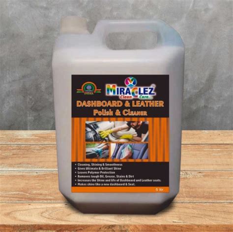 Miraclez Dashboard Leather Polish And Cleaner Packaging Type Can