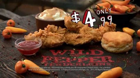 Popeyes Wild Pepper Tenderloins Tv Commercial Spices From Around The World Ispot Tv