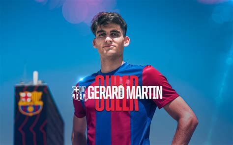 Agreement to sign Gerard Martín