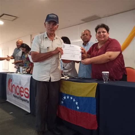 Nueva Esparta Inces Presente En La Entrega De 17 Mil Certificados A