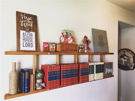 Ladder Bookshelf With Vintage 1967 Encyclopedias Bookshelves Ladder Bookshelf Home Decor