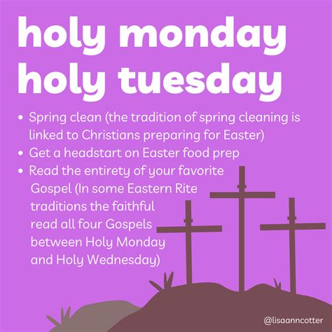 Your How-To for Holy Week: Traditions to Make Every Day of Holy Week ...