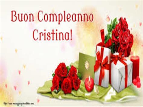 Buon Compleanno Cristina 92 Frasi Immagini E Video Da Inviare Alla