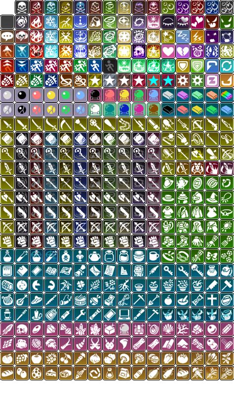 Rpg Maker Japos Mv Iconset 415 Icons By Xxjapozeroxx Rpg Maker