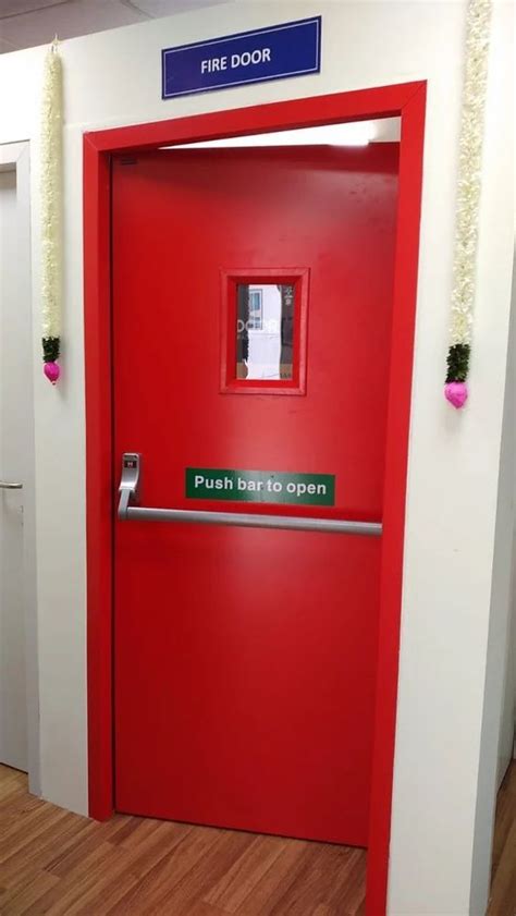 Fire Exit Door Height 90 Inch Powder Coated At Rs 16000 Piece In