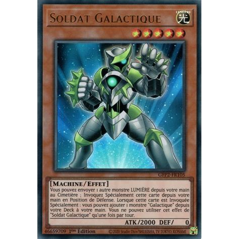 Soldat Galactique UR Yu Gi Oh Fantômes du Passé La 2e Incarnation