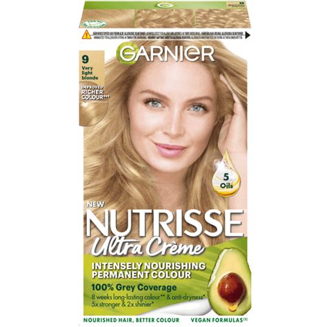 Köp Garnier Nutrisse Ultra Créme Permanent Hårfärg Very Light Blonde på MEDS se