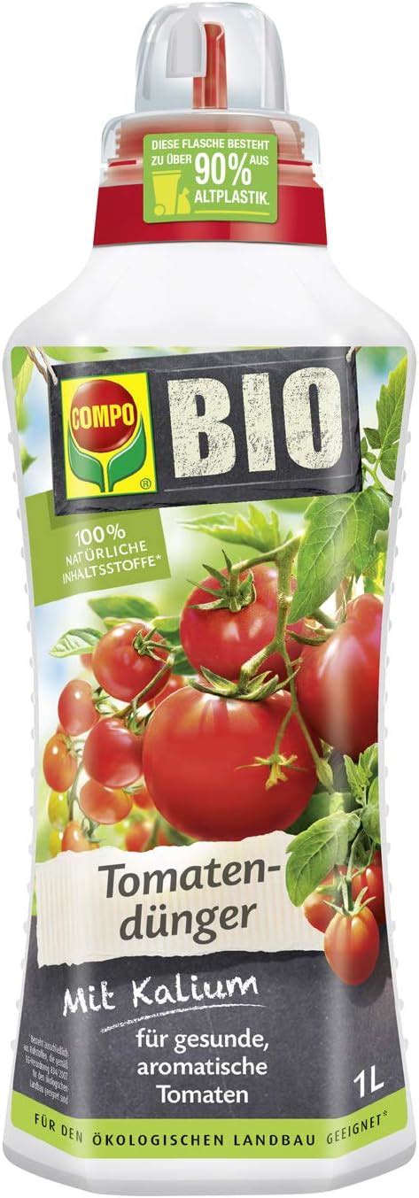 COMPO BIO Tomatendünger für alle Tomatenpflanzen Natürlicher Spezial