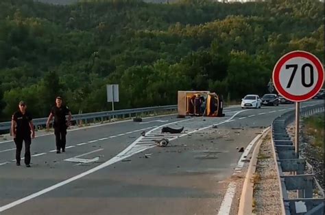 Tri Osobe Povrije Ene U Saobra Ajnoj Nezgodi Na Putu Cetinje Budva