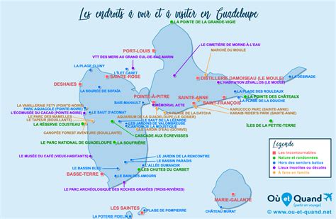 Lieux Visiter En Guadeloupe Que Faire Que Voir Carte