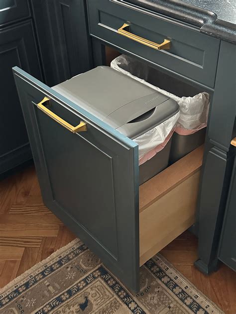 How To Hide Trash Can In Kitchen Maximize Space And Style Sliceit Right