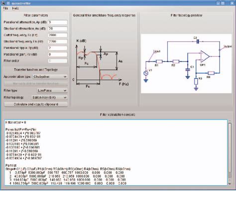 Figure 1 From New Active Filter Synthesis Tool For Qucs Open Source