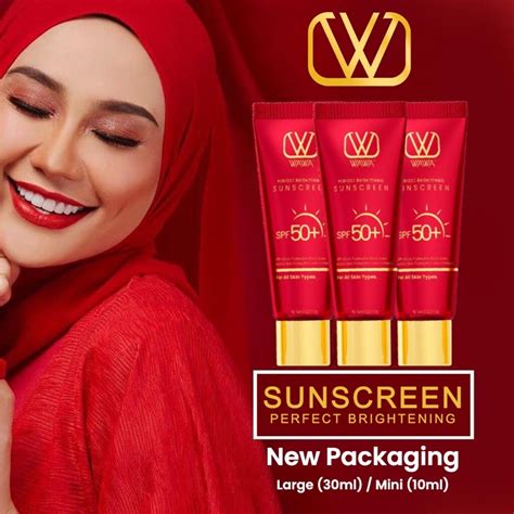 WAWA SUNSCREEN 30ml 10ml ORIGINAL READYSTOCK Shopee Malaysia