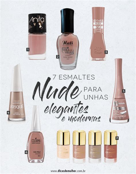 Esmalte nude tonalidades e inspirações para adotar essa cor clássica
