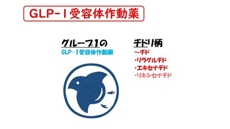 【1日1分医療系学生必見】glp 1受容体作動薬はゴロでサクッと覚えましょう！ Youtube