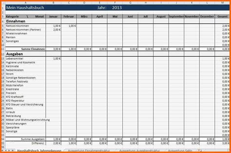 Ausnahmsweise Haushaltsbuch Vorlage Pdf Erstaunlich Einnahmen Ausgaben
