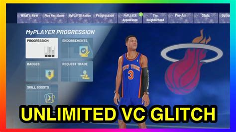 UNLIMITED VC GLITCH IN NBA 2K21 MY CAREER UNLIMITED VC GLITCH YouTube