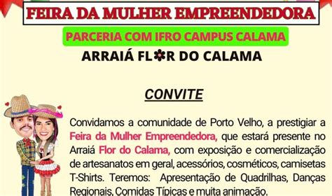 Feira Da Mulher Empreendedora Acontece Neste S Bado No Arrai Flor