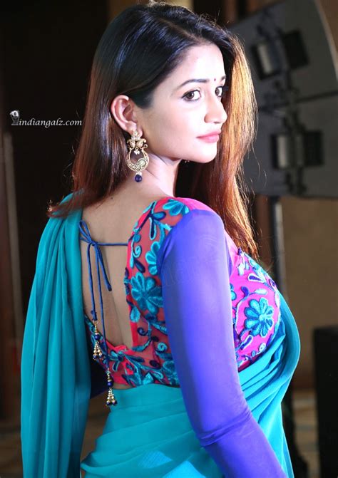 Anaika Soti Super Hot Babe In Saree IndianGalz