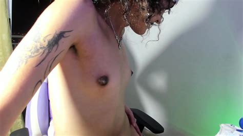 Pretty Tgirl Oral Anal Dildo Play