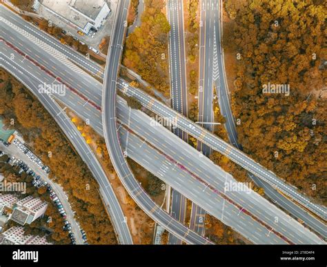 Aerial view of Skyline in Shenzhen city in China Stock Photo - Alamy