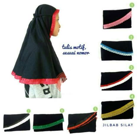 Jual Jilbab Silat Hijab Sporty Kerudung Khusus Pertandingan Bahan