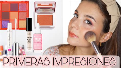 Probando Maquillaje Low Cost Primeras Impresiones Youtube