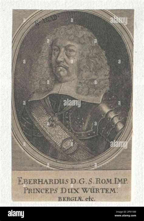 Eberhard Iii Duke Of W Rttemberg Stock Photo Alamy