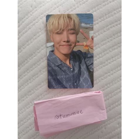 Jual Official Jhope Hobi Butter Peaches Pc Photocard Shopee Indonesia