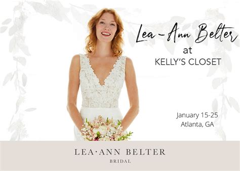 Atlanta Bridal Gown Trunk Show Kellys Closet