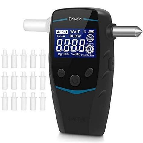 Drivaid Alcootest Ethylotest Electronique Rechargeable Testeur D