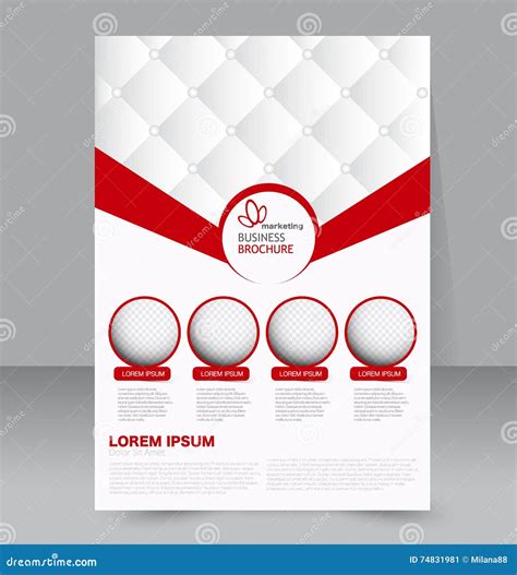 Abstract Flyer Design Background. Brochure Template. Stock Vector - Illustration of information ...