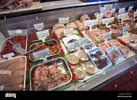 Butchers Display Hi Res Stock Photography And Images Alamy