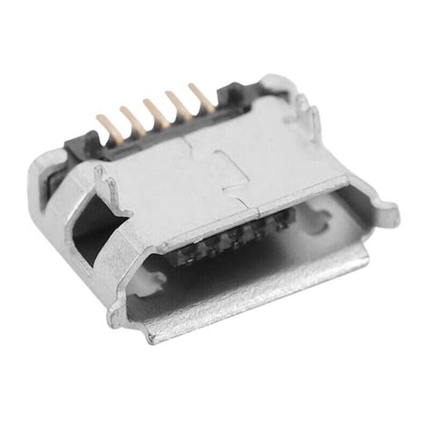 X Pcs Micro Usb Type B Female Pin Placement Smd Dip Socket