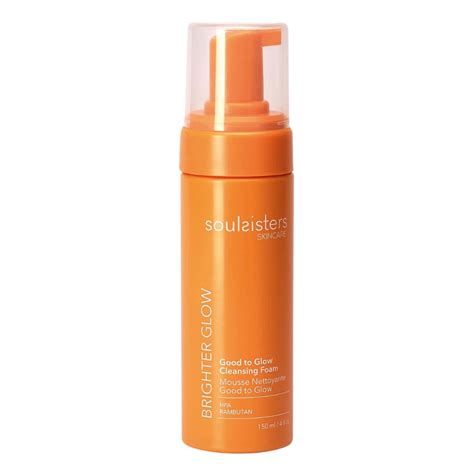 Soulsisters Brighter Glow Mousse Nettoyante Good To Glow Ml Maroc