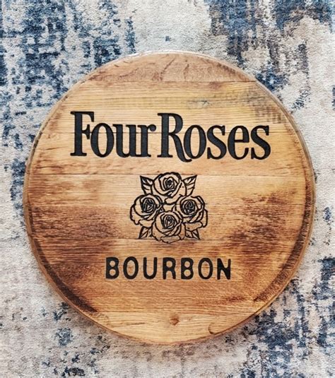 4 Roses Bourbon Lid Etsy